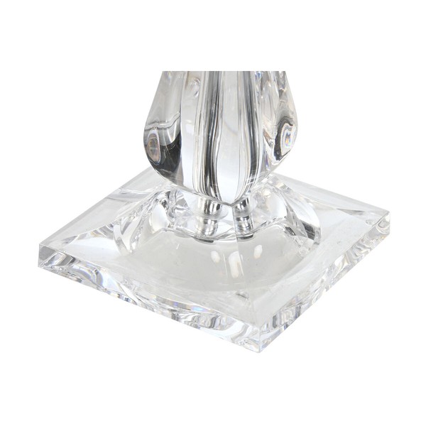 Stalinė lempa „Home ESPRIT“ balta smėlio spalvos metalinė 60 W 220 V 25 x 25 x 50 cm (2 vnt.)