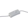 Pöytävalaisin Koti ESPRIT Valkoinen Beige Metalli 60 W 220 V 25 x 25 x 50 cm (2 kpl)