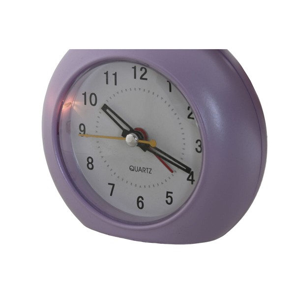 Настольные часы Home ESPRIT Розовый Коралл Мята Лиловый (4 штук)