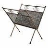 Полка для журналов Alexandra House Living Позолоченный Ковка 33 x 33 x 36 cm