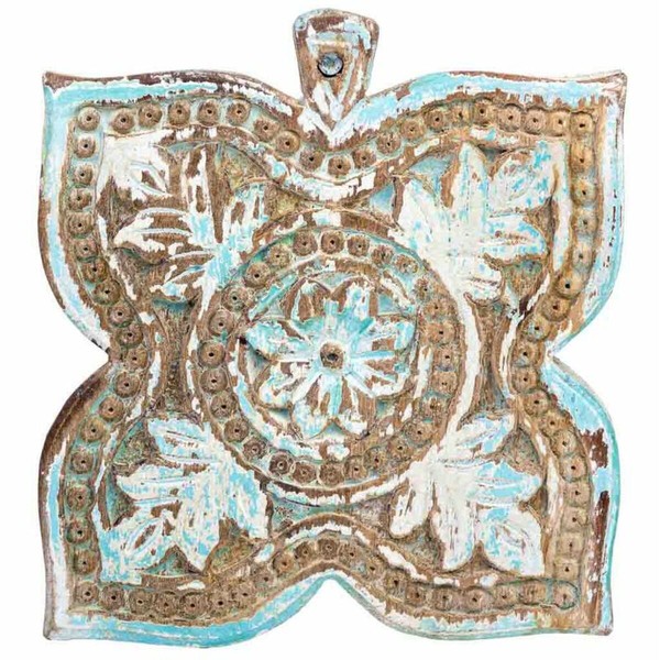 Jewelry box Alexandra House Living Blue Grey Mango wood