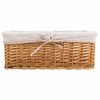 Set of Baskets Alexandra House Living wicker Willow wood 25 x 17 x 48 cm 42 x 20,5 x 15 cm 35 x 16 x 14 cm 3 Pieces