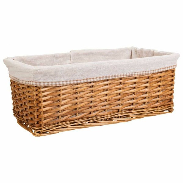 Set of Baskets Alexandra House Living wicker Willow wood 25 x 17 x 48 cm 42 x 20,5 x 15 cm 35 x 16 x 14 cm 3 Pieces