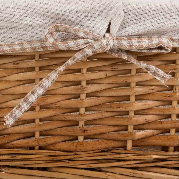 Krepšių rinkinys Alexandra House Living vytelių Gluosnio mediena 25 x 17 x 48 cm 42 x 20,5 x 15 cm 35 x 16 x 14 cm 3 Dalys
