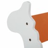 Rocking chair Alexandra House Living White Orange MDF Wood 33 x 55 x 51,5 cm Children's Giraffe