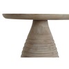 Side table Home ESPRIT Golden Natural Wood Metal 41 x 41 x 53 cm