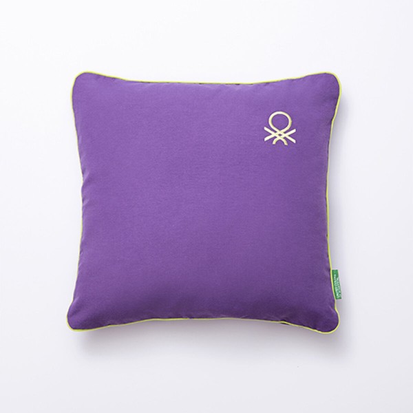 Подушка Benetton Rainbow Фиолетовый 45 x 45 cm