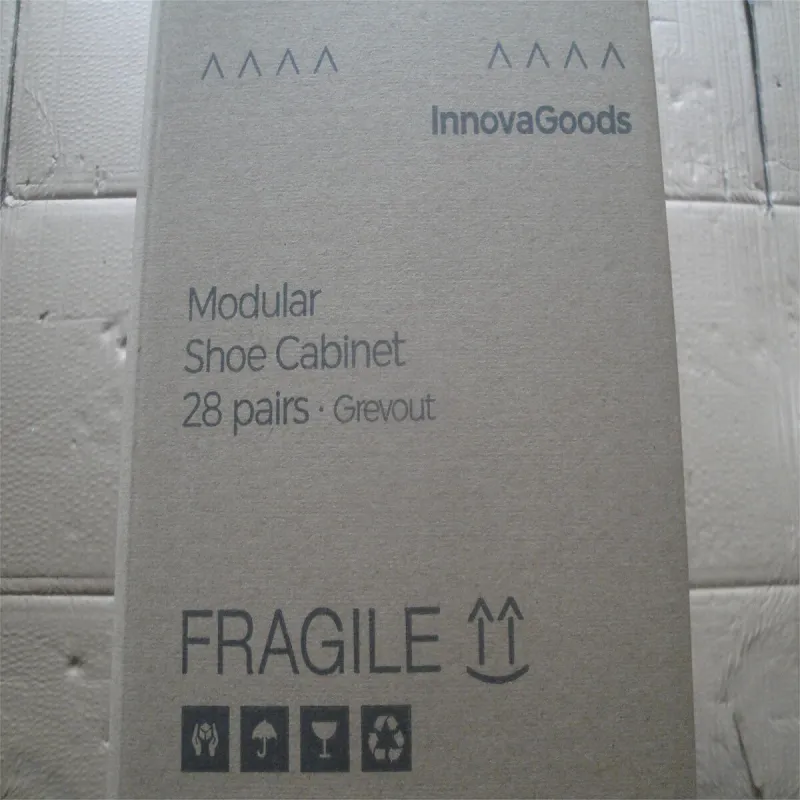 Portable Modular Shoe Cabinet InnovaGoods Grey (Refurbished B)