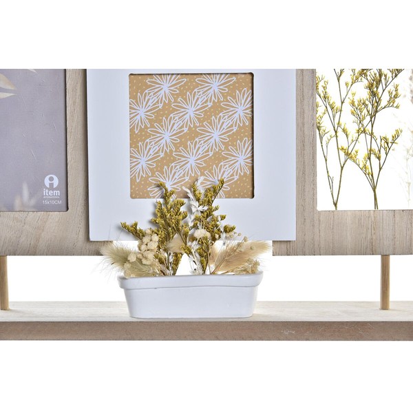 Foto rāmis DKD Home Decor Koks Zieds Dabisks (4 | Pirkt tiešsaistē — Megaluks