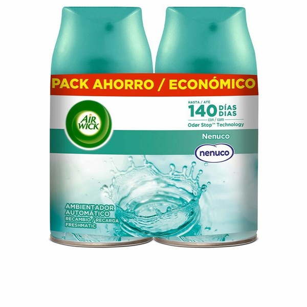 Gaisa Atsvaidzinātāja Uzpildāmās Daļas Air Wick Nenuco (2 x 250 ml)