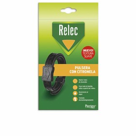 Sitronella hyttyskarkotusranneke Relec Relec Pulsera Musta Aikuisten