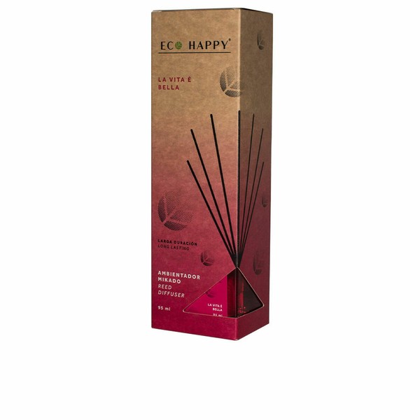 Kvepalų lazdelės Eco Happy La Vita é Bella (95 ml)
