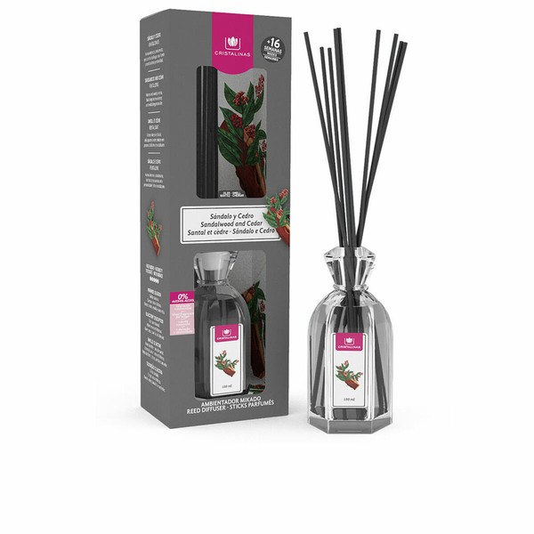 Perfume Sticks Cristalinas Sandalo-Cedro 180 ml