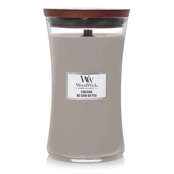 Aromātiska svece Woodwick Core Large Fireside