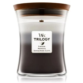 Aromātiska svece Woodwick Trilogy Medium Hourglass Candles