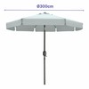 Skėtis nuo saulės Marbueno Balta Ø 300 cm