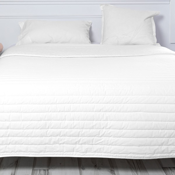 Bed Cover HappyFriday BASIC White 180 x 260 cm 33 x 16 x 43 cm