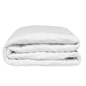 Bedspread (quilt) HappyFriday BASIC White Single 180 x 260 cm 33 x 16 x 43 cm