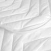 Bedspread (quilt) HappyFriday BASIC White Single 180 x 260 cm 33 x 16 x 43 cm