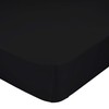 Pohja-arkki HappyFriday BASIC Musta 90 x 200 x 32 cm