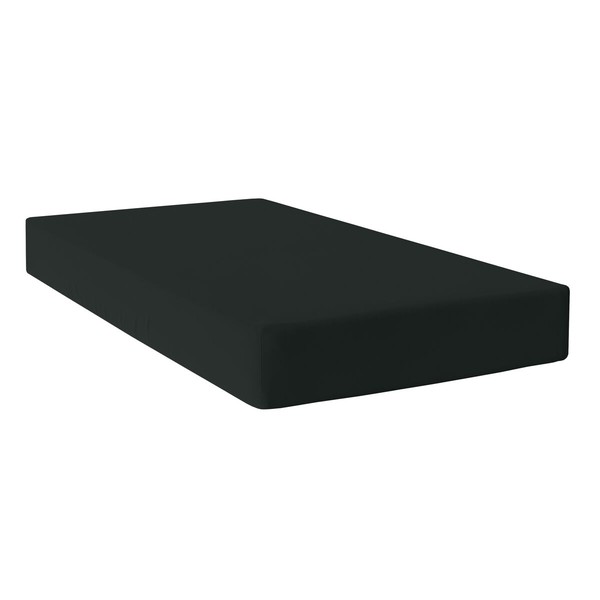 Pohja-arkki HappyFriday BASIC Musta 90 x 200 x 32 cm