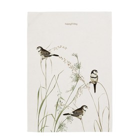 Kitchen Cloth HappyFriday Happy birds Multicolour 70 x 50 cm (2 Units)