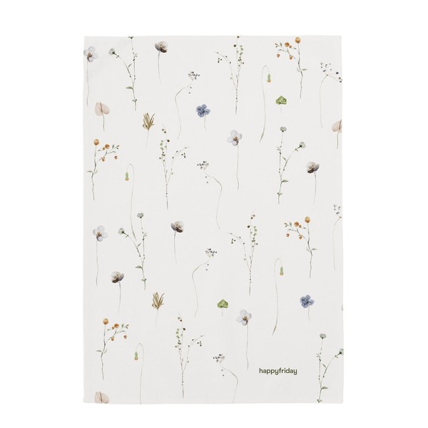 Kitchen Cloth HappyFriday Ikebana Multicolour 70 x 50 cm (2 Units)