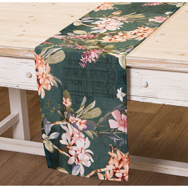 Table Runner Alexandra House Living Multicolour Textile 33 x 180 cm Rectangular
