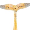 Decorative Figure Alexandra House Living Yellow Whale Iron