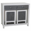 Salė Alexandra House Living Balta Pilka 40 x 76 x 90 cm 3 Dalys