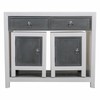 Hall Alexandra House Living White Grey 40 x 76 x 90 cm 3 Pieces