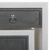 Koridors Alexandra House Living Balts Pelēks 40 x 76 x 90 cm 3 Daudzums