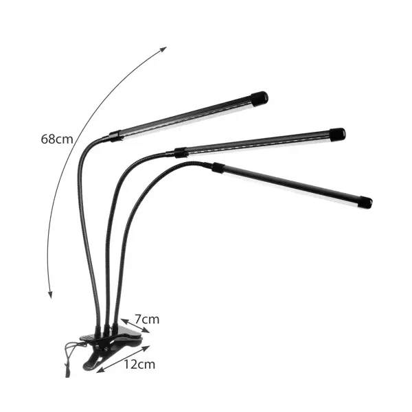 Lamp 20 LED 3pcs for plant growth Gardlov 19242