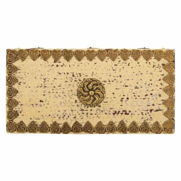 Шкатулка Alexandra House Living Кремовый Древесина манго 10 x 16 x 20 cm 9 ящиков