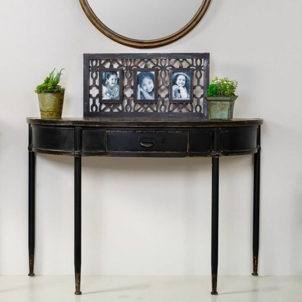 Salė Alexandra House Living Juoda 44 x 80 x 120 cm