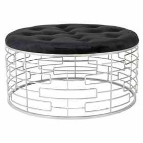Taburetė Alexandra House Living Auksas Metalinis Kempinė Medžio MDF 91 x 47 x 91 cm