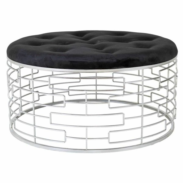 Taburetė Alexandra House Living Auksas Metalinis Kempinė Medžio MDF 91 x 47 x 91 cm