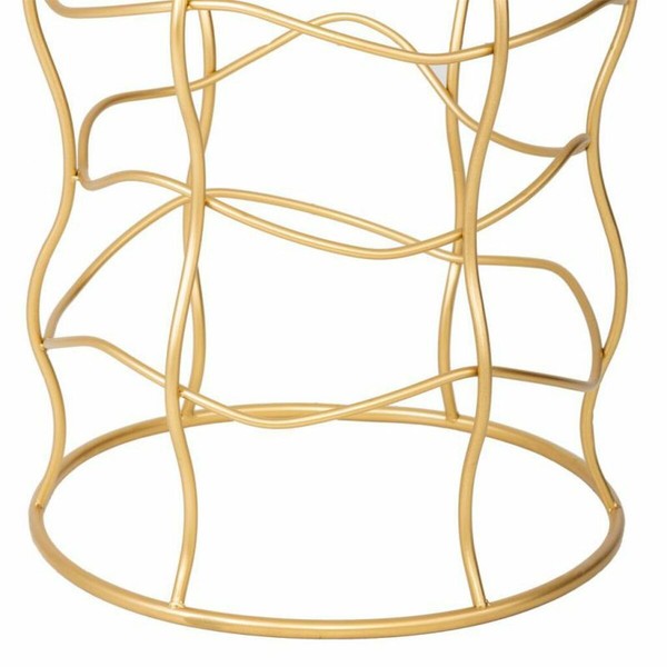 Вспомогательный стол Alexandra House Living Золото Металл 46 x 60 x 46 cm