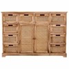 Sivupöytä Alexandra House Living Paolownia wood 33 x 78 x 113 cm