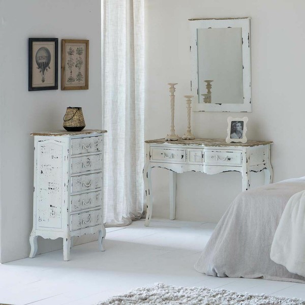 Hall Alexandra House Living White 50 x 80 x 115 cm