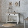 Carpet Alexandra House Living White Natural 100 x 100 cm Circular