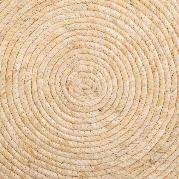 Carpet Alexandra House Living White Natural 100 x 100 cm Circular