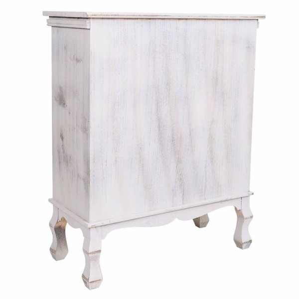 Hall Table with Drawers Alexandra House Living White 30 x 80 x 65 cm