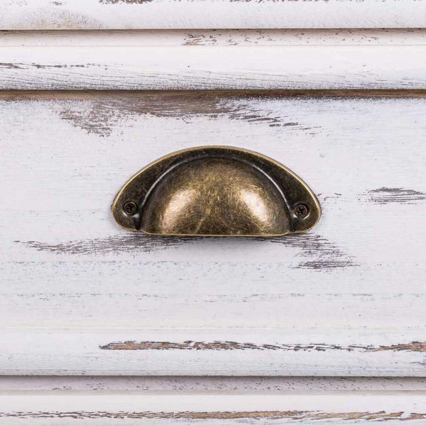 Vestibila galds ar atvilktnēm Alexandra House Living Balts 30 x 80 x 65 cm