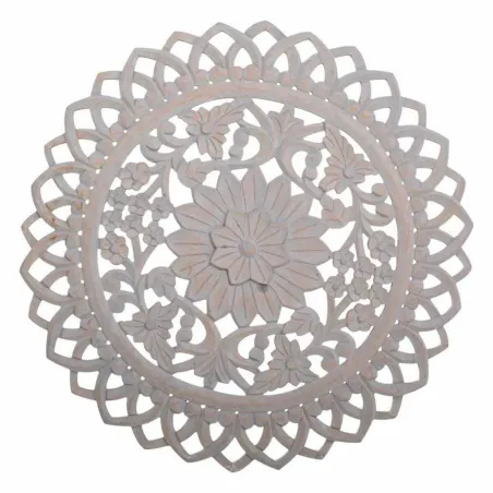 Sienu dekors Alexandra House Living Pelēks Koks MDF 3 x 90 x 90 cm