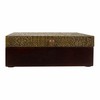 Korurasia Alexandra House Living Tummanruskea Messinki Mangopuu Puu MDF 20 x 7 x 20 cm