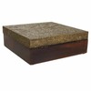 Korurasia Alexandra House Living Tummanruskea Messinki Mangopuu Puu MDF 20 x 7 x 20 cm