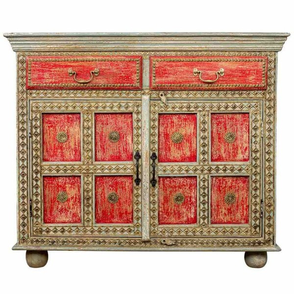 Bufete Alexandra House Living Mango koks 46 x 90 x 107 cm
