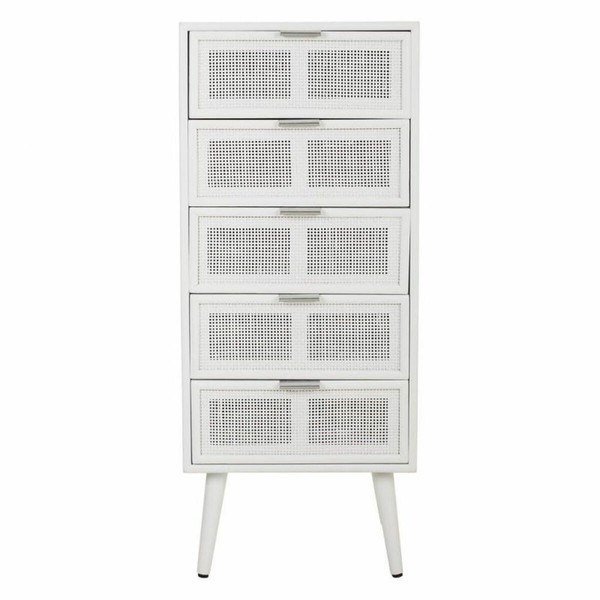 Lipasto Alexandra House Living Valkoinen Bambu Puu MDF 36 x 100 x 42 cm