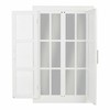 Sieninis veidrodis Alexandra House Living Sidabras Bambukas Medžio MDF 5 x 118 x 73 cm